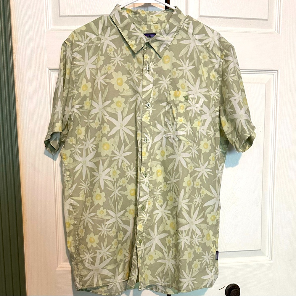 XL PATAGONIA VERANO: SALVIA GREEN SHIRT